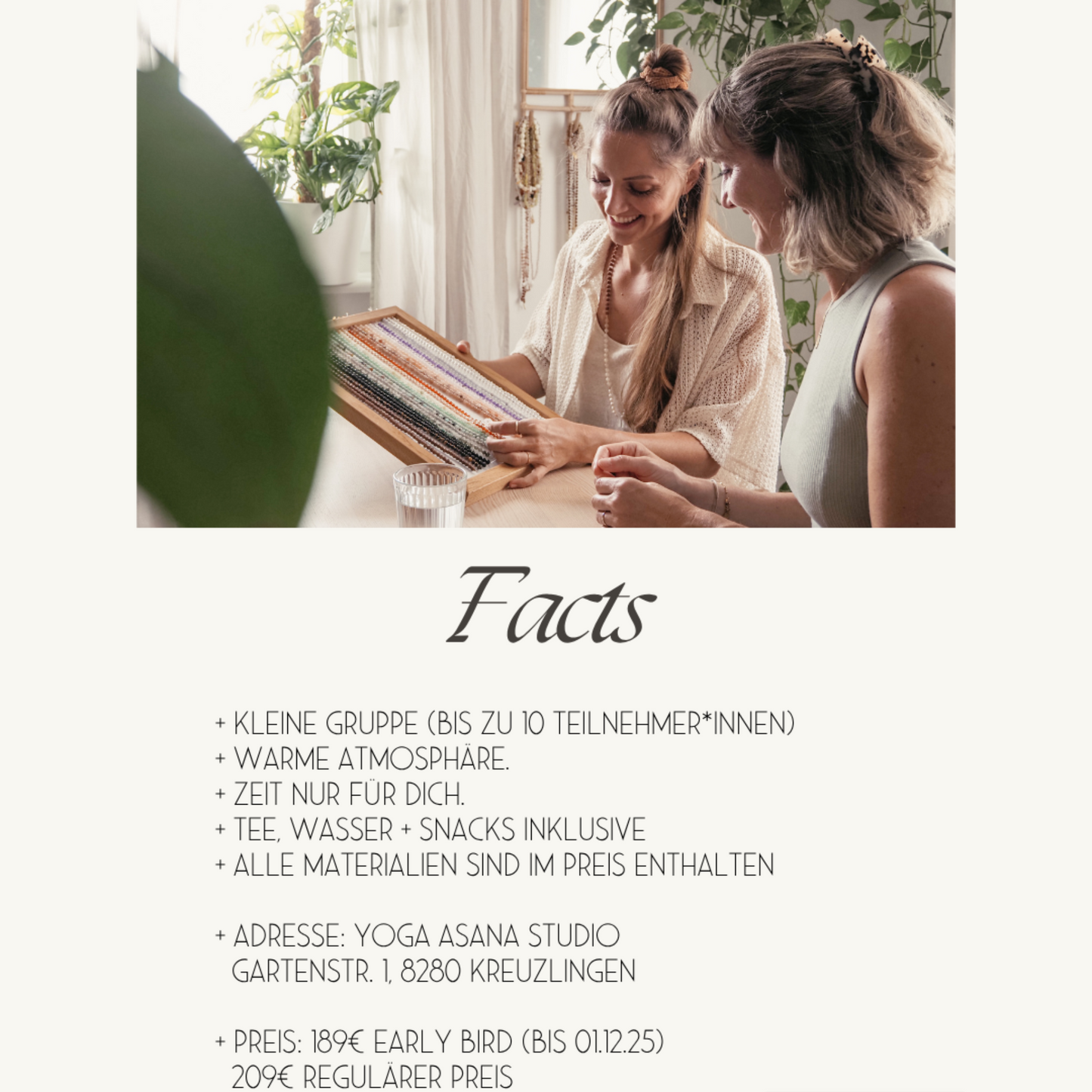 YOGA + BEADS 17.01.26 in Kreuzlingen