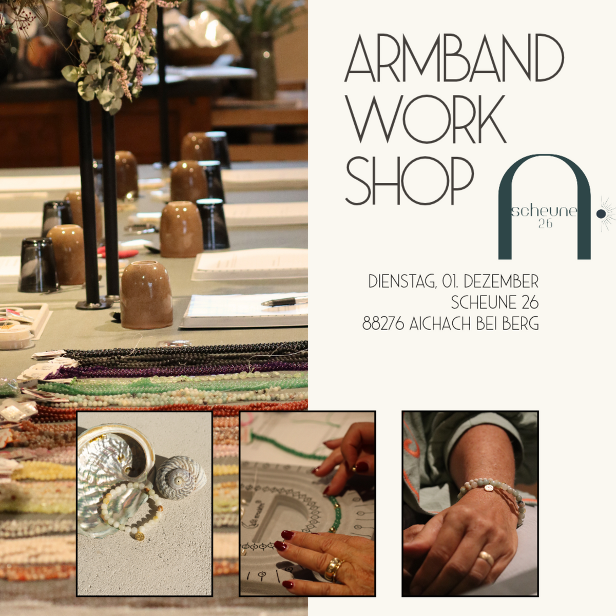 Armband Workshop am 01.12.26