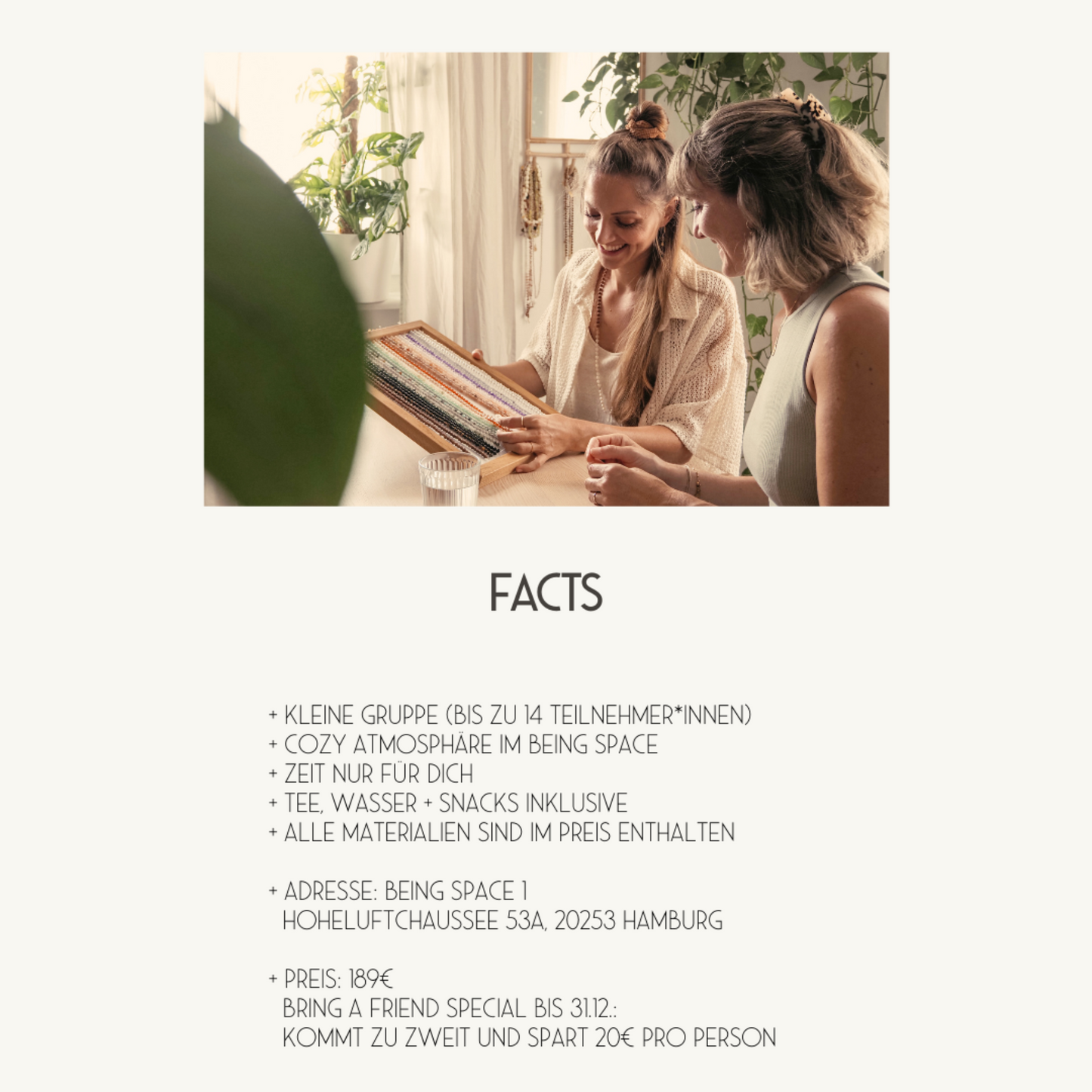 CREATE YOUR MALA 31.01.26 Hamburg