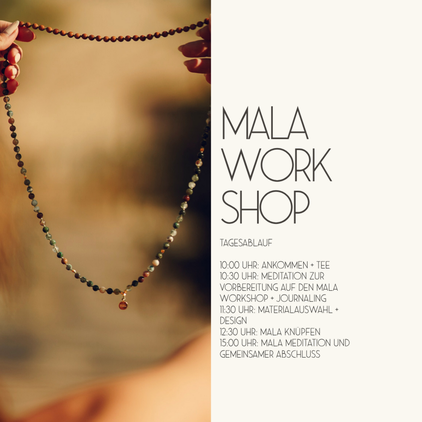 Mala Workshop am 14.06.26 in Staffhorst